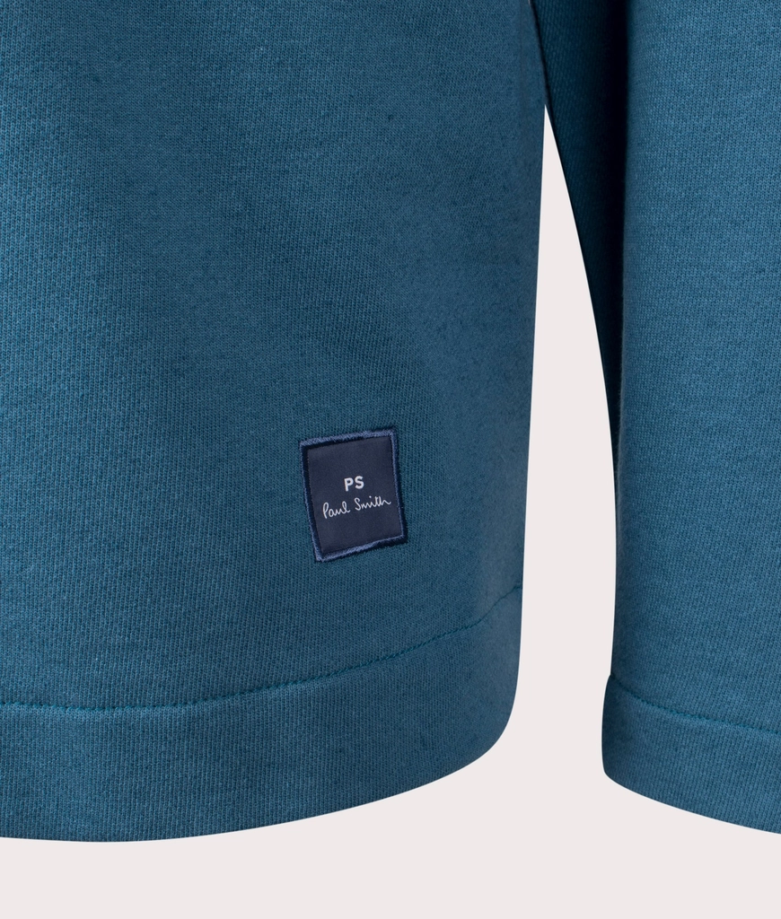 Paul Smith Mens Quarter Zip Pocket Sweatshirt